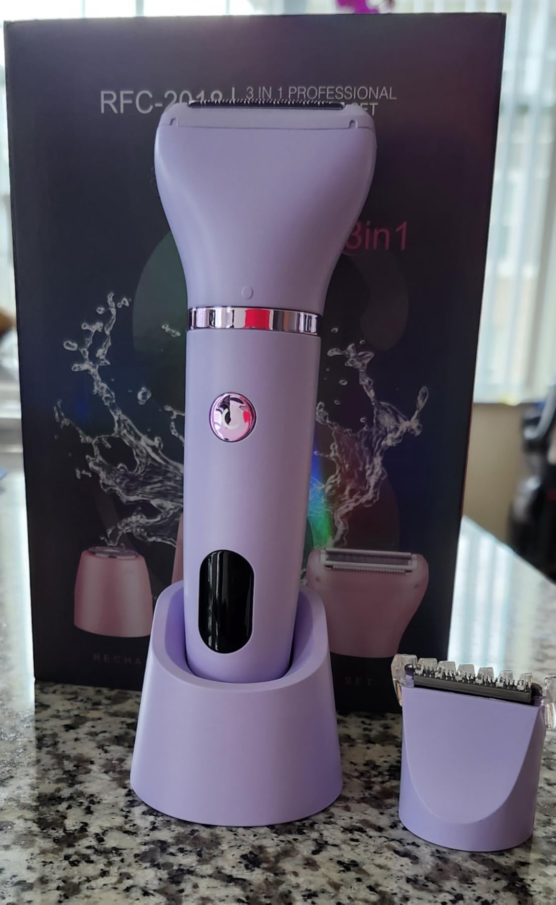 Scttomon Electric Groin Hair Trim Ball Trimmer for Men Body Shaver Below-The-Waist Groomer Nose Hair Trimmer Waterproof Cordless 3 in 1 customer photo 1