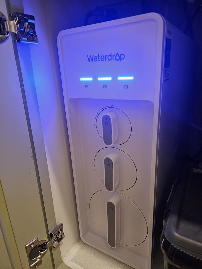 Waterdrop X12 Alkaline Mineral Reverse Osmosis System, 1200 GPD Tankless RO customer photo 1