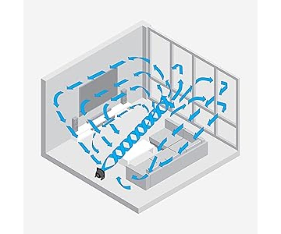 Vornado 573T Small Room Air Circulator Fan with Pivoting Head, Easy Clean Removable Grille, 3 Speed Settings, Black customer photo 2