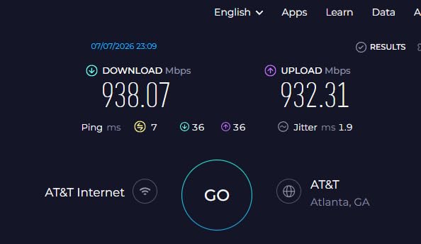 NETGEAR Nighthawk Tri-Band WiFi 7 Router (RS700S) - Router Only- BE19000 Wireless Speed (up to 19 Gbps) – 10 Gig Internet Port - Covers up to 3,500 sq. ft. – 1-Year Armor & Free Expert Help customer photo 2