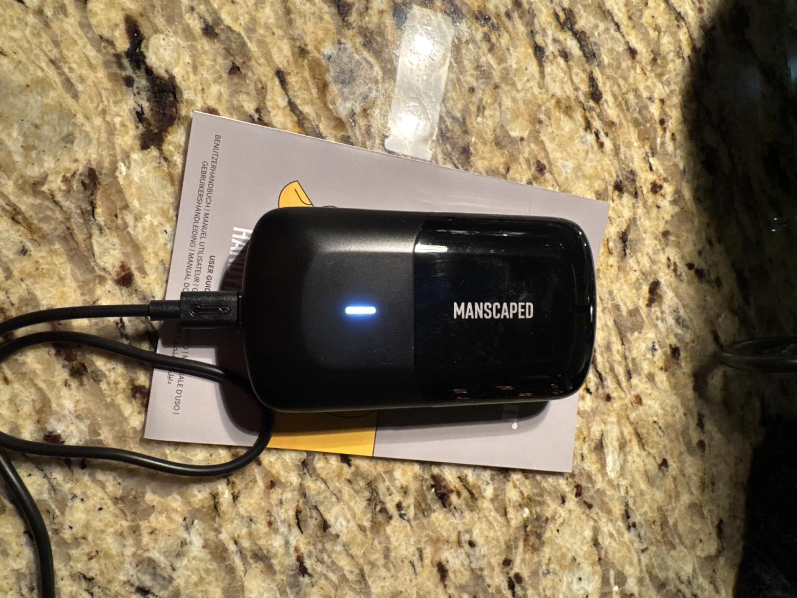MANSCAPED® The Handyman™ Compact Face Shaver – Portable Men’s Groomer customer photo 1