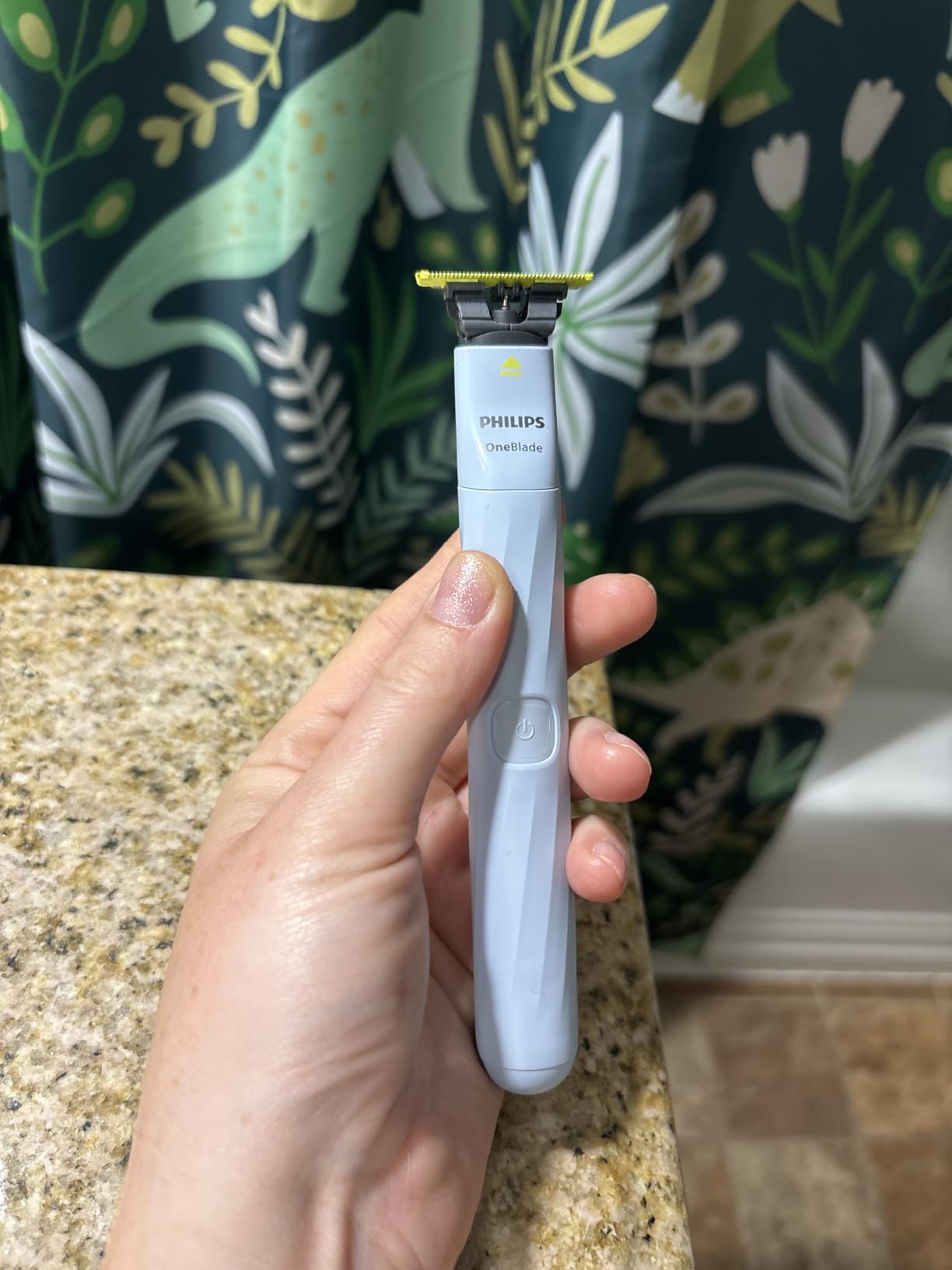 Philips OneBlade First Shave, Teen Hybrid Electric Shaving System, (Gray) customer photo 1