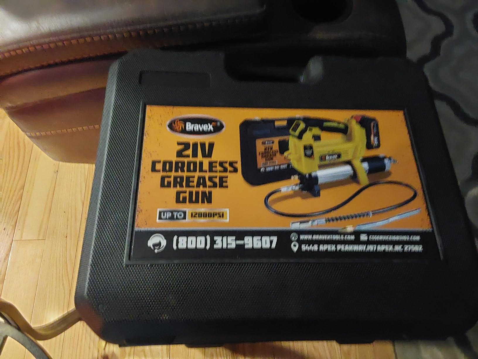 Cordless Grease Gun Compatible with Makita 21V Battery Powered 12,000 PSI customer photo 1