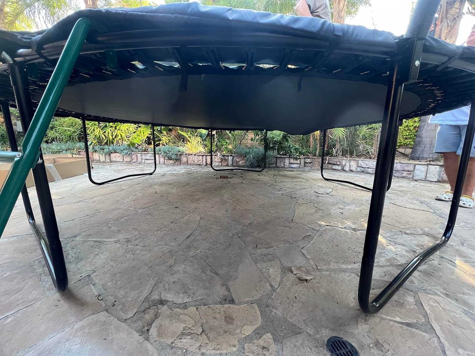 SkyBound 14 FT 12 FT 10FT 8FT 6FT Springless Trampoline for Kids and Adults - Recreational Trampolines with AntiRust Coating - Bungee Cords Outdoor Trampoline for Kids - No-Gap Design Zipper System customer photo 1