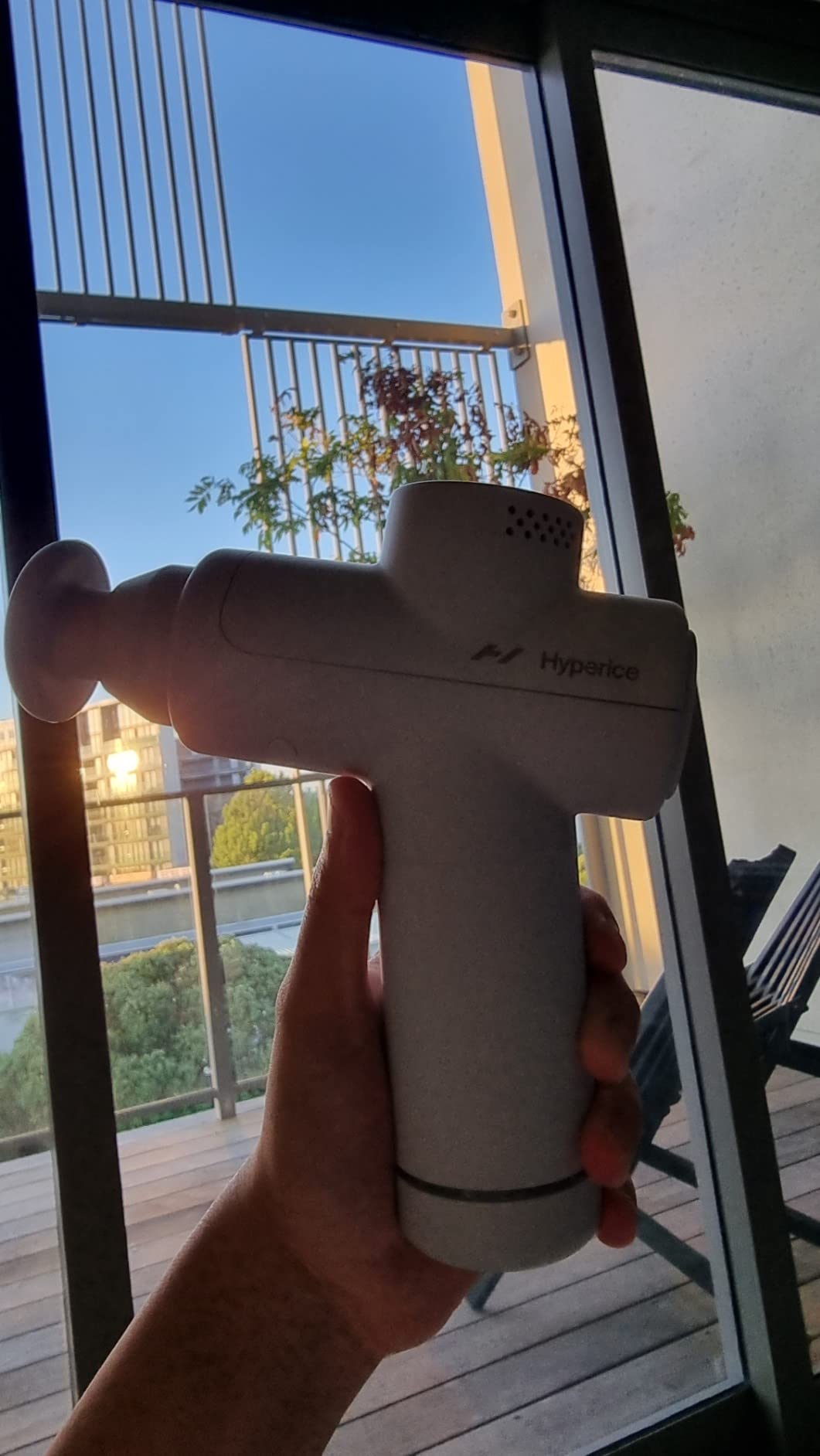 Hyperice Hypervolt Go 2 Handheld Percussion Massage Gun Deep Muscle Tissue customer photo 1