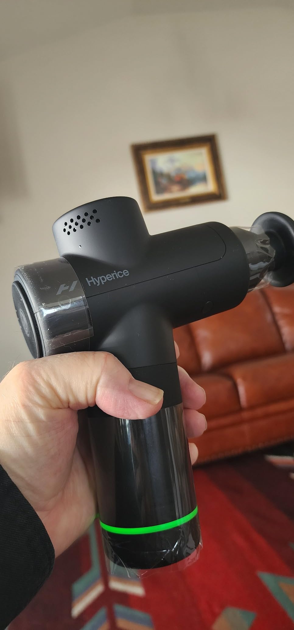 Hyperice Hypervolt Go 2 Handheld Percussion Massage Gun Deep Muscle Tissue customer photo 2