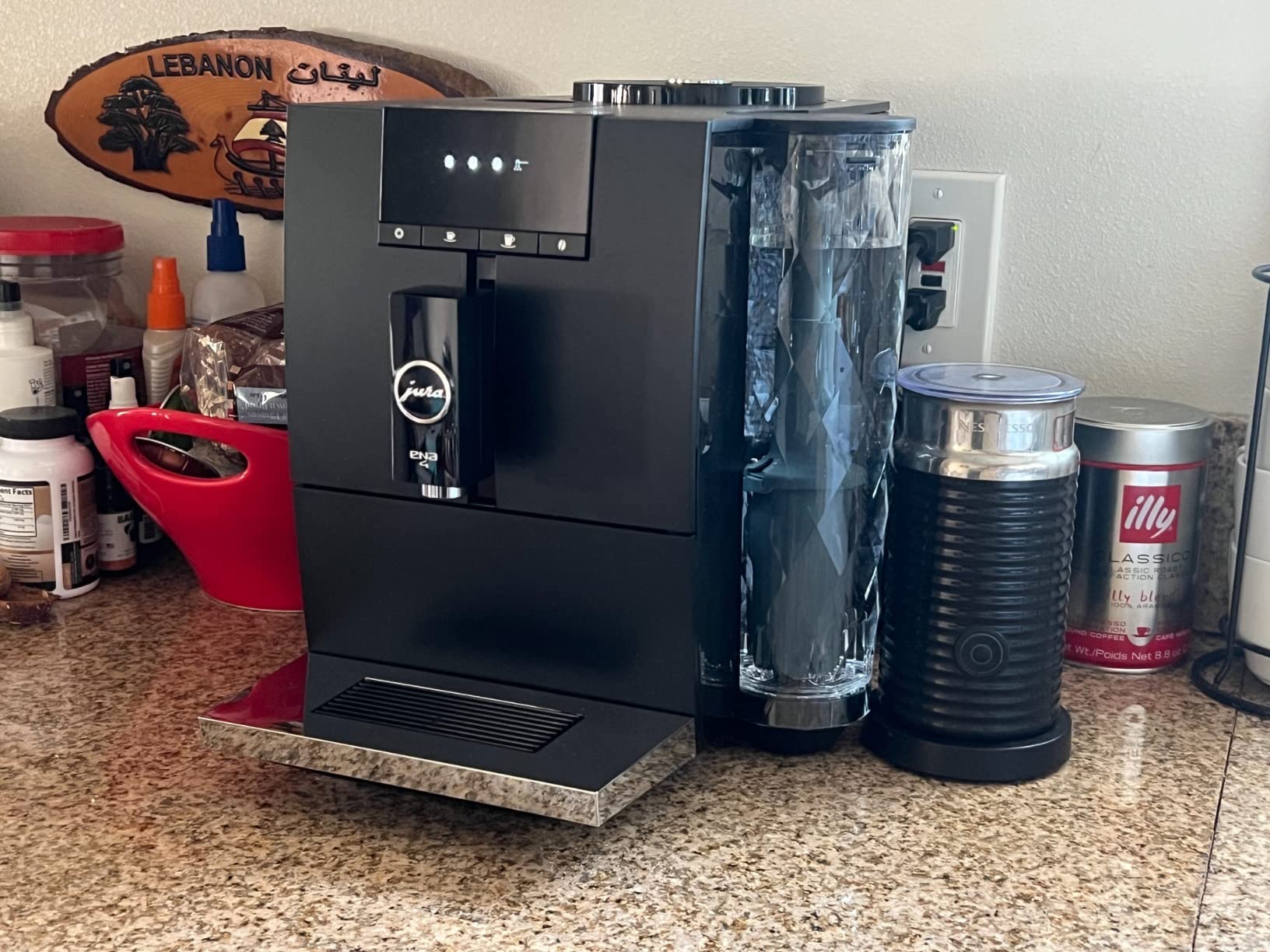 ENA 4 Full Nordic White Automatic Coffee Machine customer photo 2