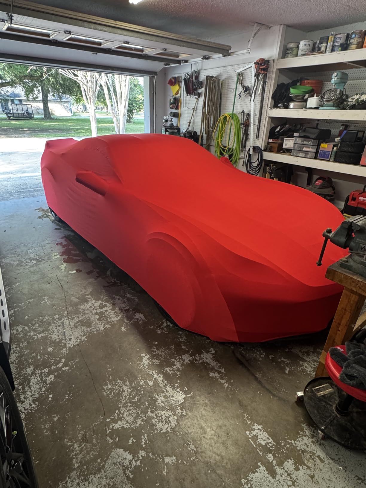 Indoor Car Cover Compatible with 2020-2026 Corvette C8 Stingray, Z06, Z51 customer photo 2