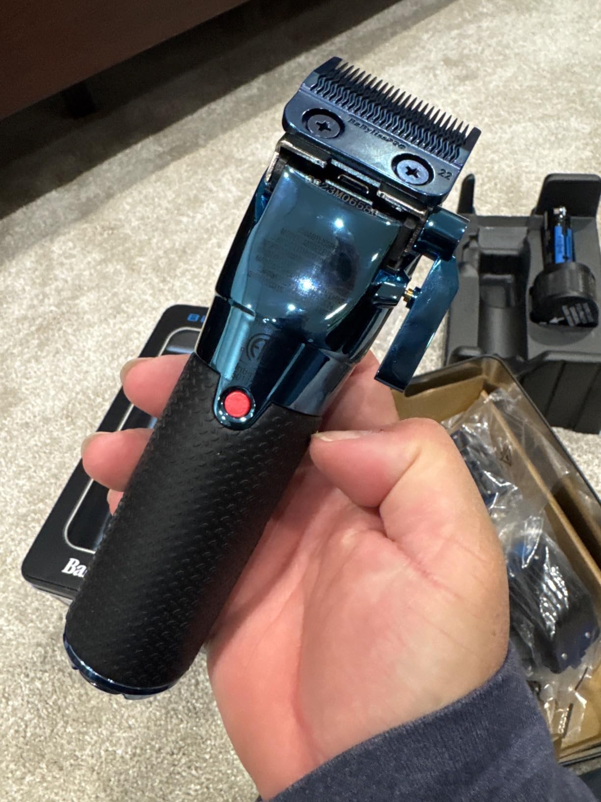 BaBylissPRO FXONE Professional Cordless Clipper - Beard Trimmer for Men, Professional Stylist & Barber Clippers customer photo 2