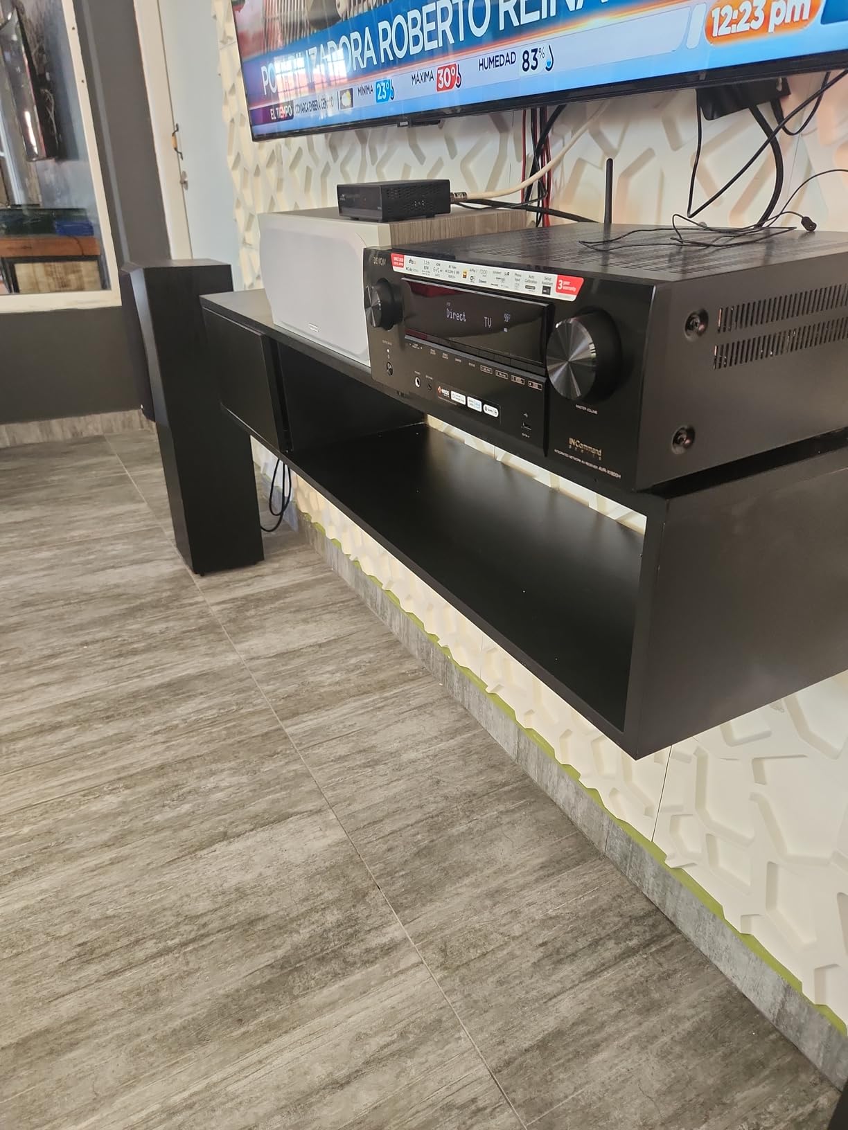 Denon AVR-X1800H 7.2 Channel AV Stereo Receiver (80W x 7), WiFi, Bluetooth, Wireless Streaming via Built-in HEOS, Dolby Vision, HDR10+, Dynamic HDR customer photo 1