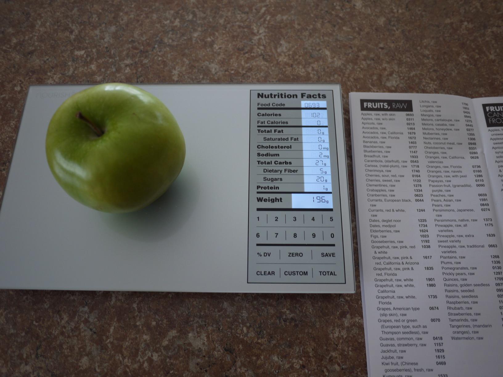 Greater Goods Food Scale with Nutrition Calculator, 2,000 Codes (Pink) customer photo 2