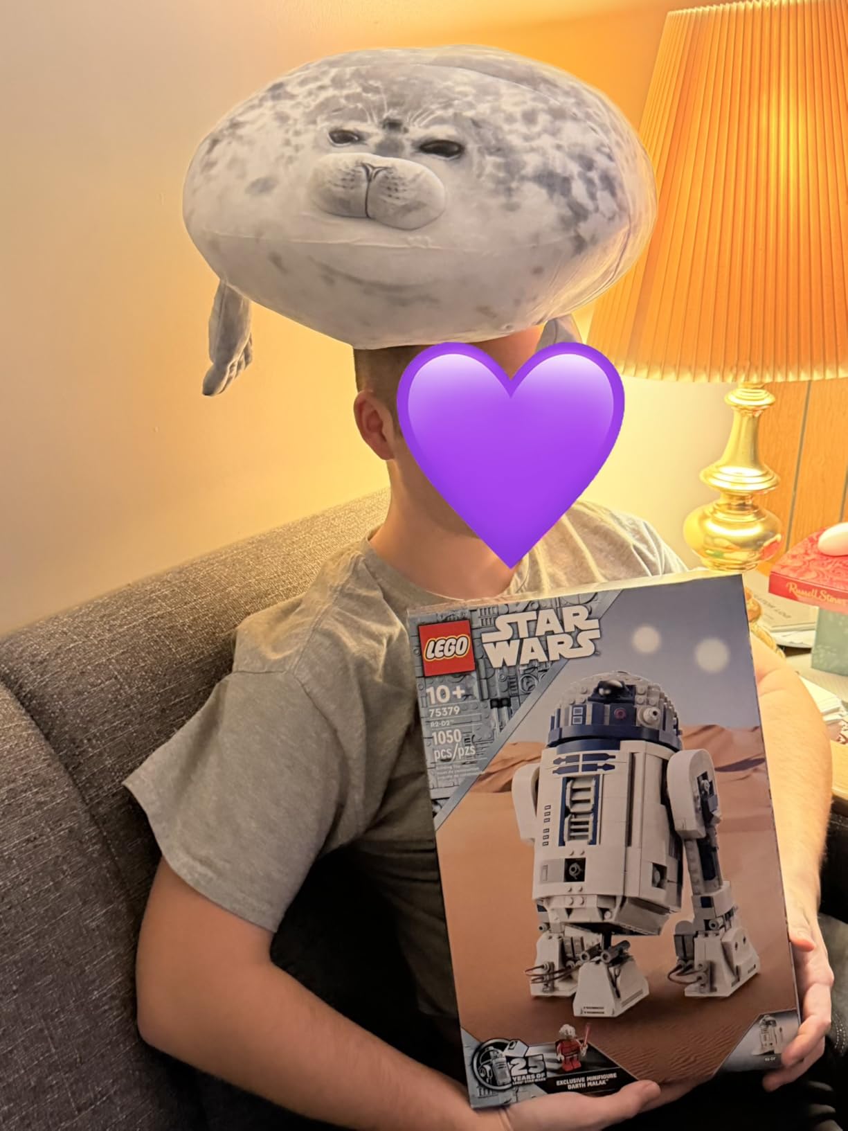 Star Wars R2-D2 Building Toy Set -Display Star Wars Toy, Ages 10+ - Includes 25th Anniversary Darth Malak Minifigure - 75379 customer photo 2