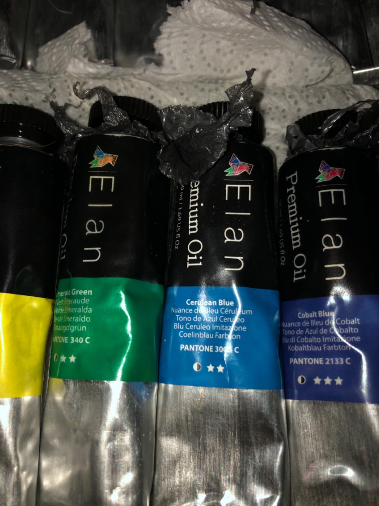 Elan Professional Oil Paint Set, 24 Vibrant Colors Tubes 1.7fl oz, Oil Paints for Canvas Painting, Art Paints for Adults & Artists customer photo 1