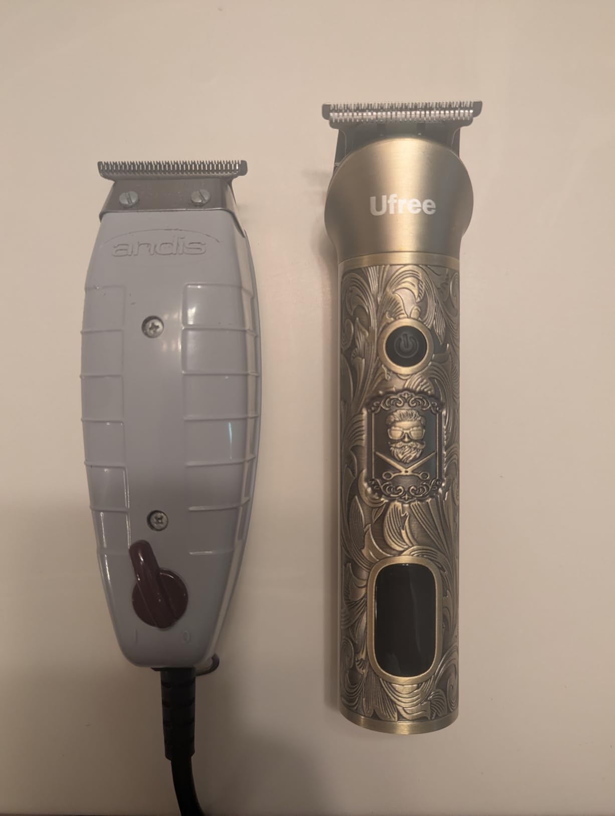 Ufree Hair Clippers for Men Professional, Cordless Beard Trimmer, Bronze customer photo 2