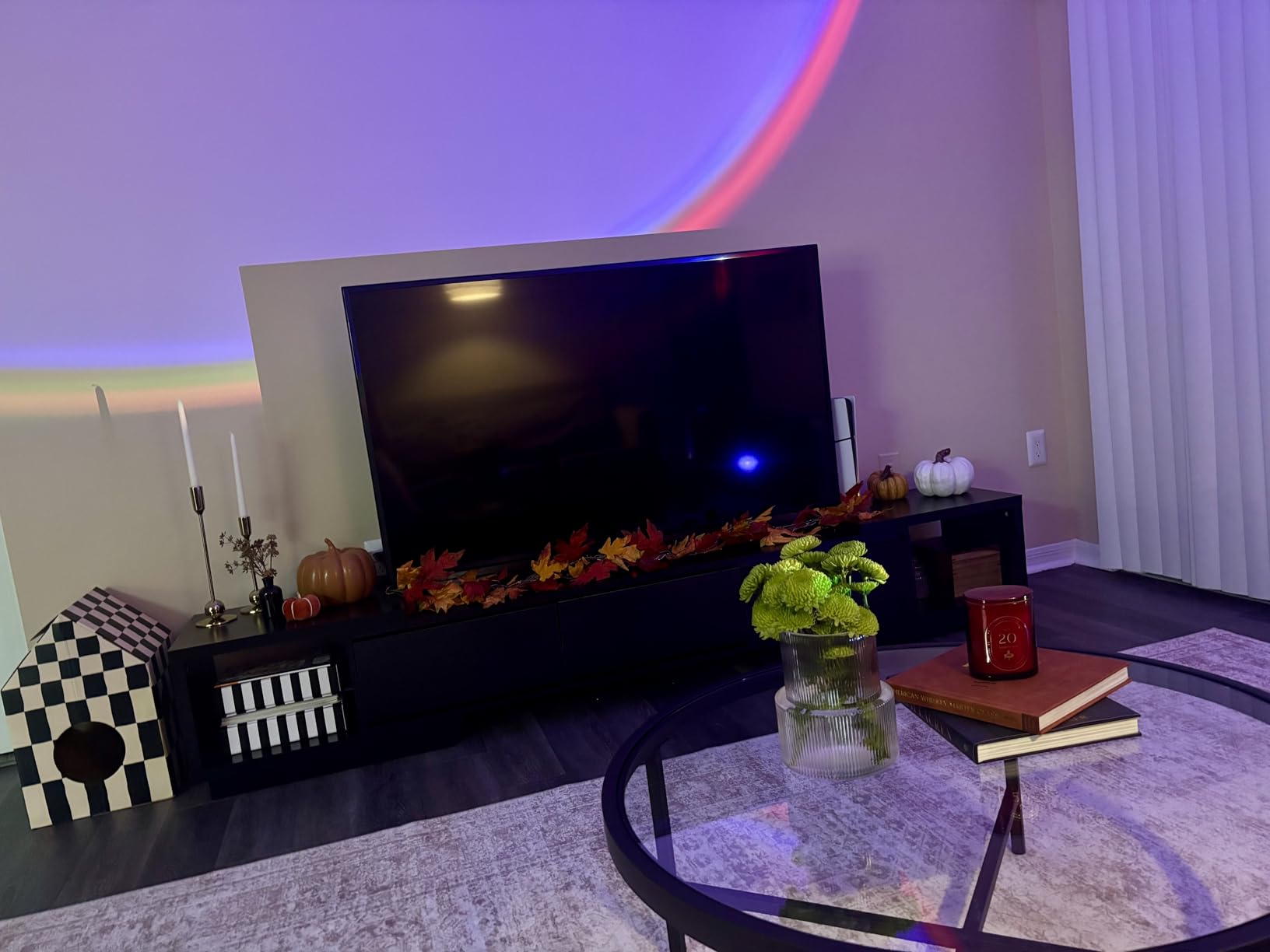 Neroupe Sunset Lamp Projector with APP & Button Control LED Night Light customer photo 1