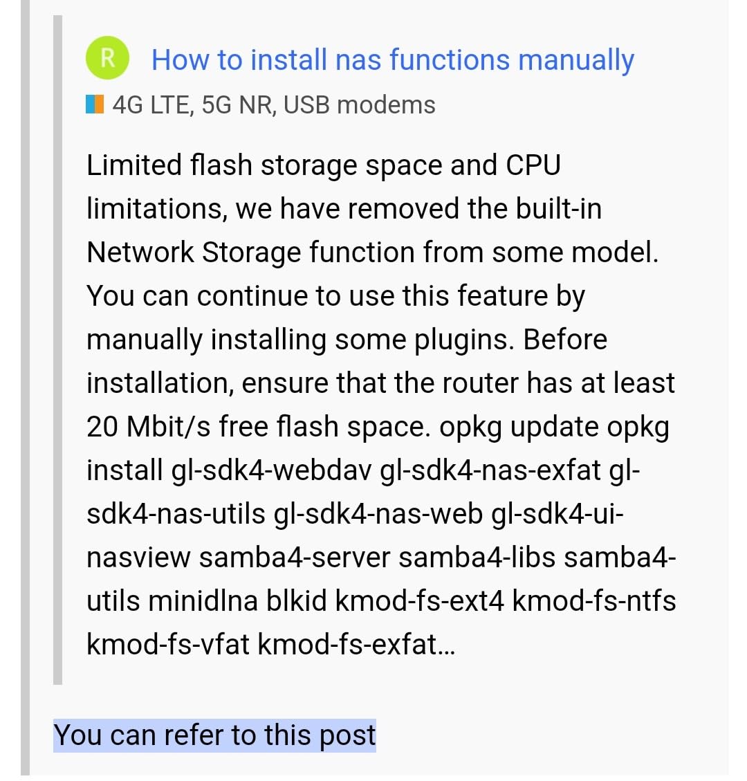 GL.iNet GL-E750V2 MUDI 4G LTE Portable Travel Router with SIM Card Slot | OpenWrt OpenVPN WireGuard, 7000mAh 8-hour battery, 300+433Mbps Wi-Fi, 285g pocket travel size customer photo 1