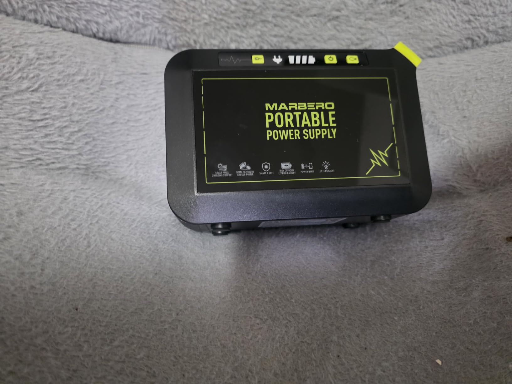 Portable Power Station 300W MARBERO 237Wh Camping Solar Generator Backup Lithium Battery with Pure Sine Wave 110V AC Outlet, USB C, USB A, DC for Outdoors Camping CPAP Home Blackout Emergency customer photo 2