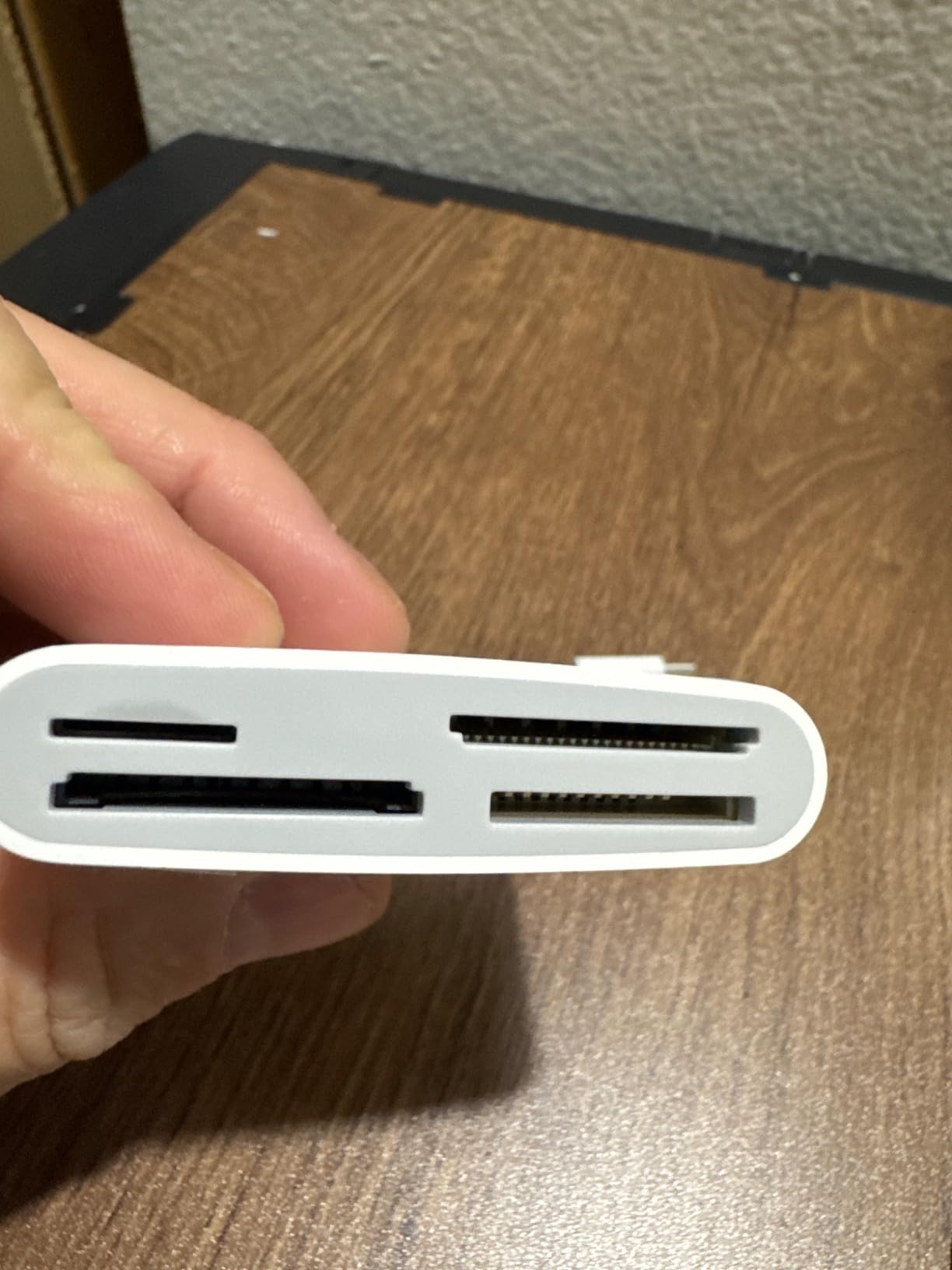 USB C SD Card Reader for iPhone 15 16/iPad/MacBook/Mac, xdgeLoad USB-C Type C SD Reader Supports SD and MicroSD Memory Card Adapter, Trail Camera Viewer Plug and Play - 2 Slots customer photo 1