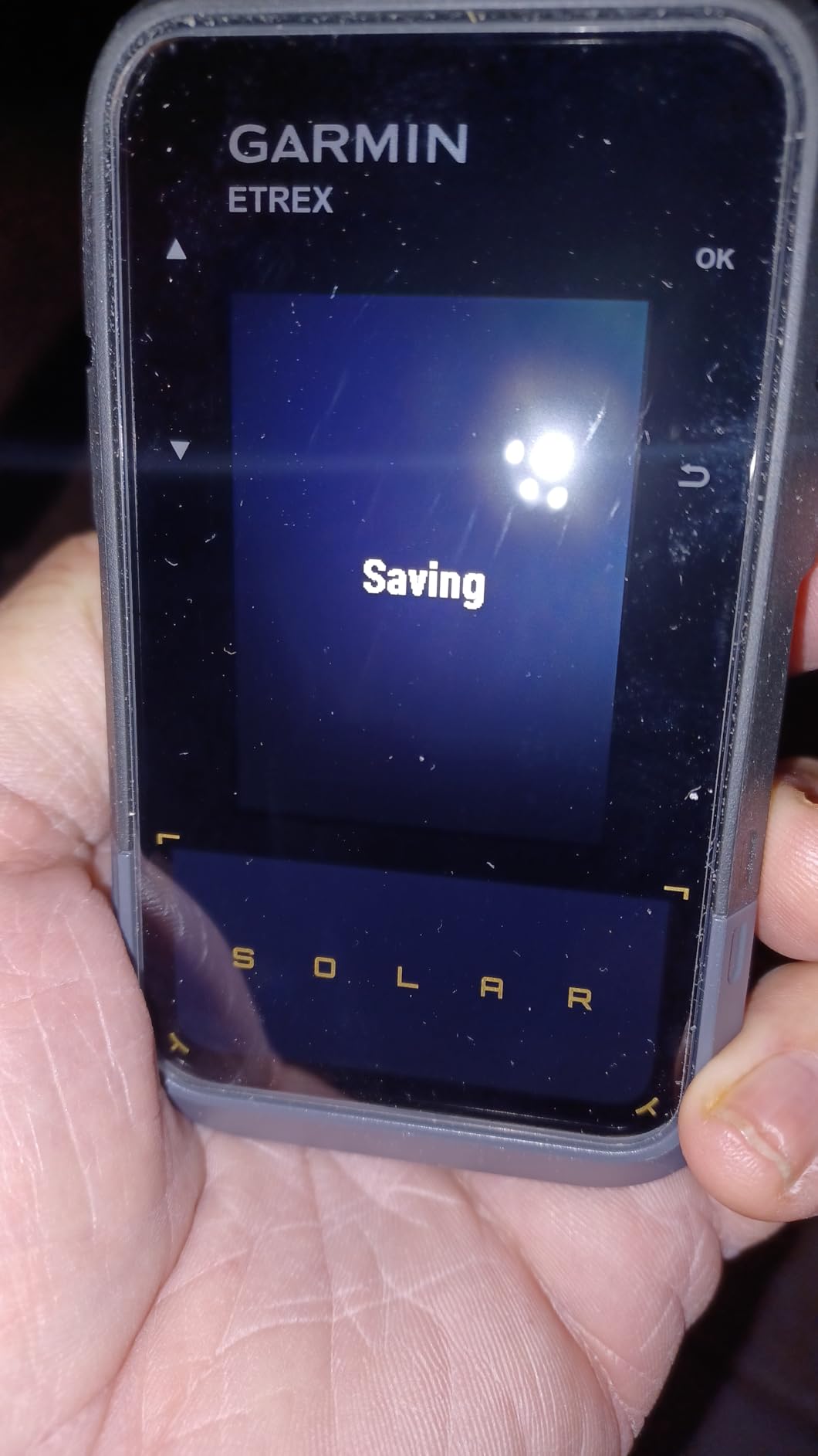 Garmin eTrex® Solar, Rugged & Easy-to-Use GPS Handheld | Essential Navigation Features, Solar Charging, High Resolution Screen, Multi-Band GPS, Water Resistant (IPX7) customer photo 2
