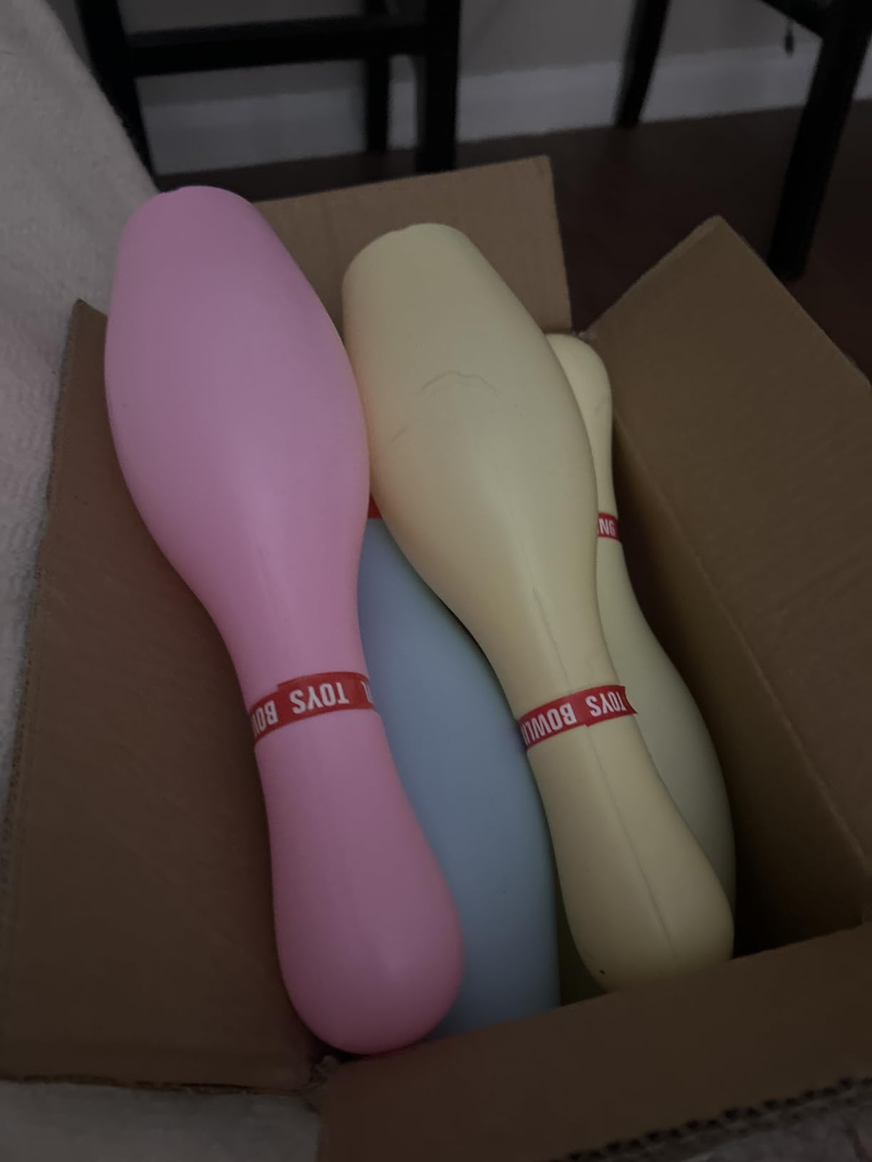 Light Up Bowling Set, Glow in The Dark Bowling Pins, customer photo 1