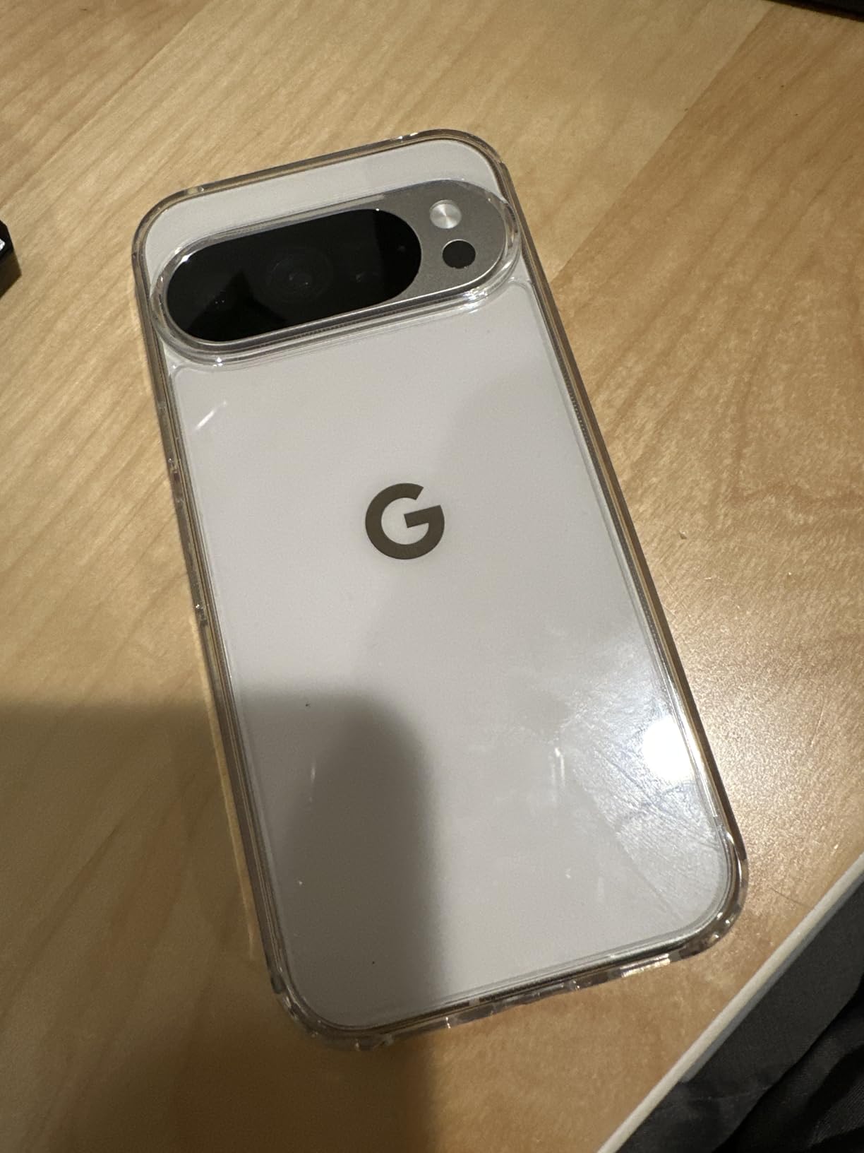 JETech Case for Google Pixel 8 Pro, Anti-Yellowing, Clear | Shockproof Protection, Scratch Resistant Hard PC Back, Durable Transparent TPU Bumper customer photo 1