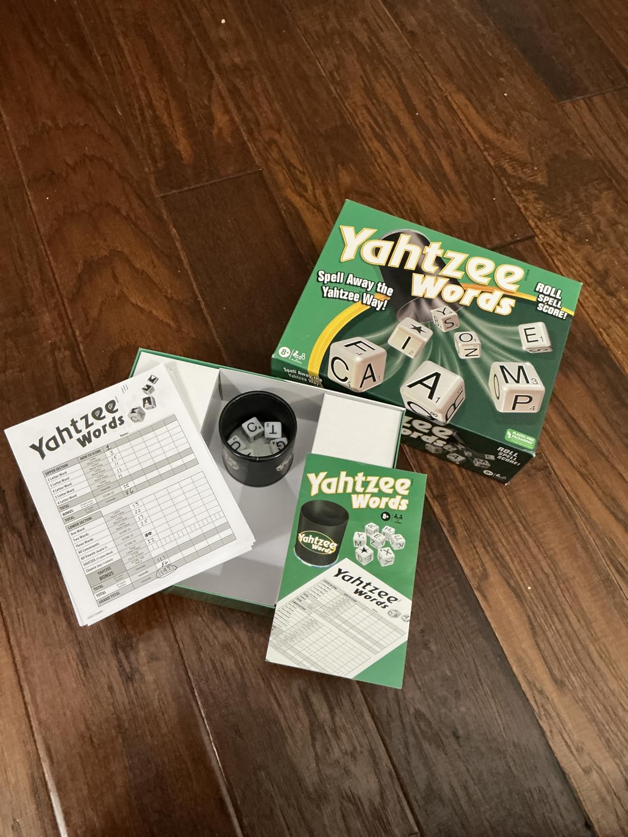 Winning Moves Yahtzee Words, Family Word Game Version of Yahtzee customer photo 1