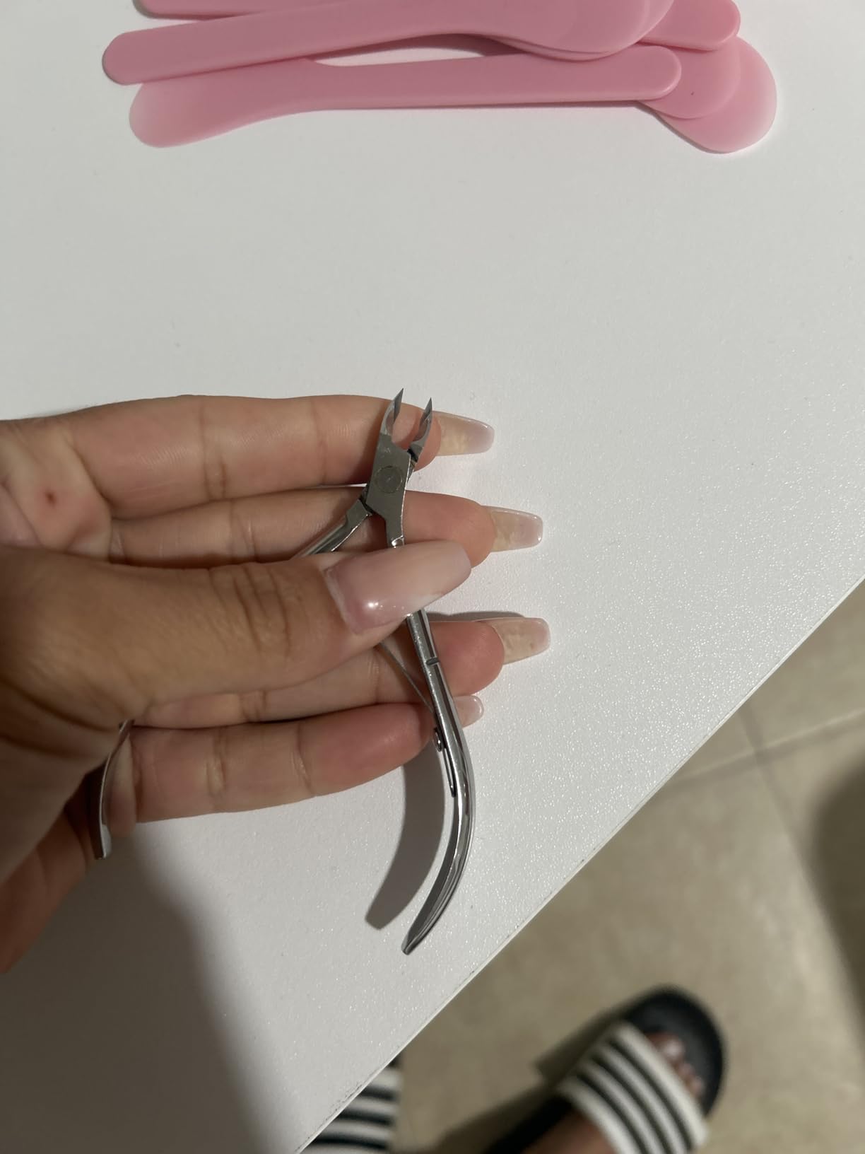 LePinko 4 Packs Upgraded Cuticle Trimmer kit, 5mm Jaw customer photo 2
