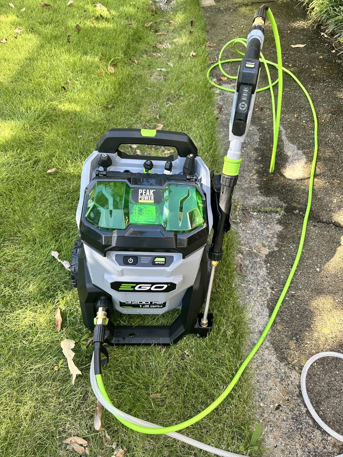 EGO POWER+ Electric Pressure Washer, 3200 PSI Power Washer - HPW3200 customer photo 1