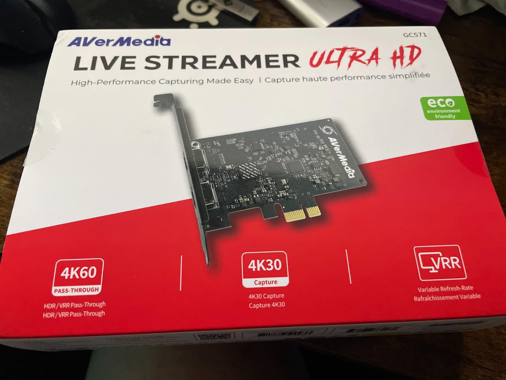 AVerMedia HDMI Capture Card for Streaming and Video Gaming, 4K60 Pass-Through with Ultra-Low Latency on PS5, PS4 Pro, Xbox Series X/S, Xbox One X, Switch Games - GC571 Live Streamer Ultra HD customer photo 2