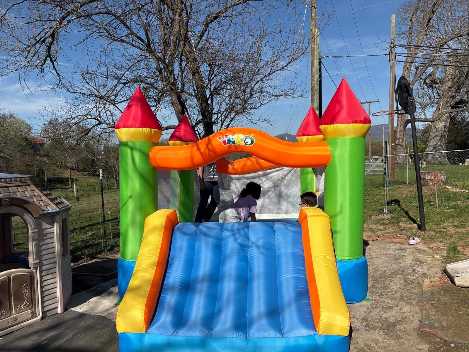 YARD Bounce House, Inflatable Bouncy House for Kids 3-6, 12ft x 9ft x 8ft customer photo 2