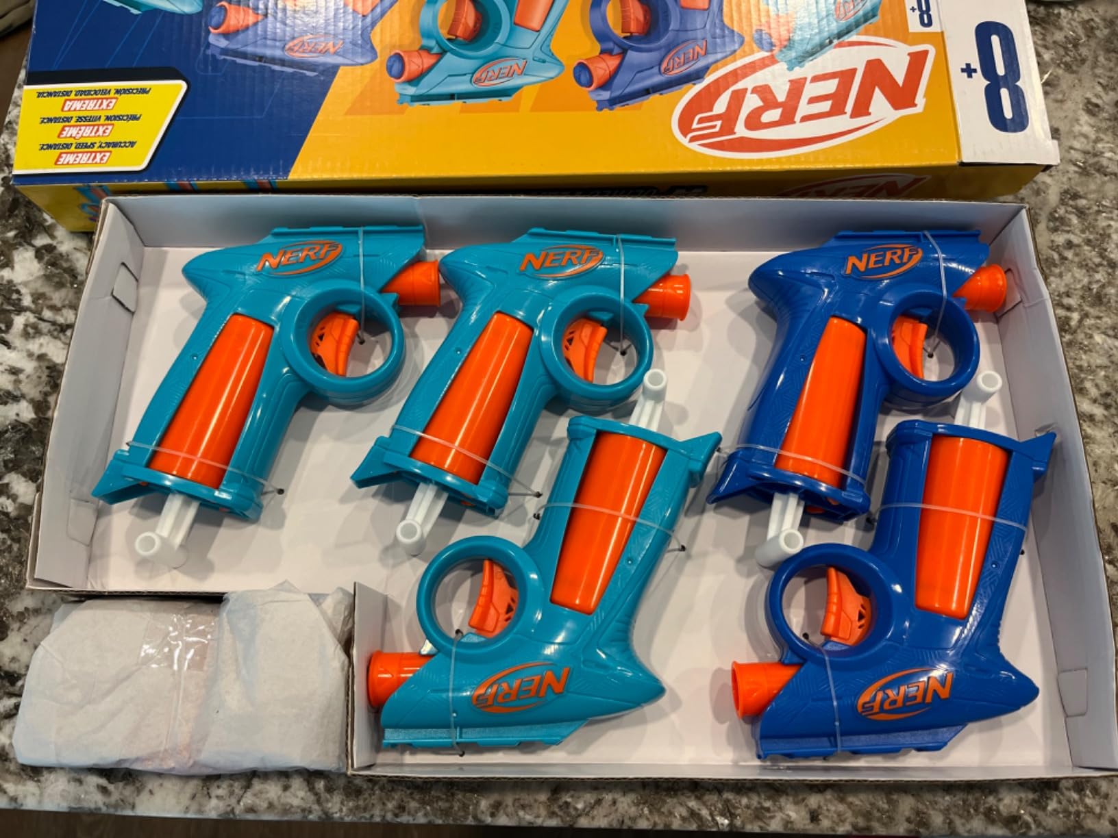 Nerf N Series Party Pack, Includes 5 N Series Flex Blasters, 15 N1 Darts Compatible Only N Series Blasters, Ages 8+ (Amazon Exclusive) customer photo 2