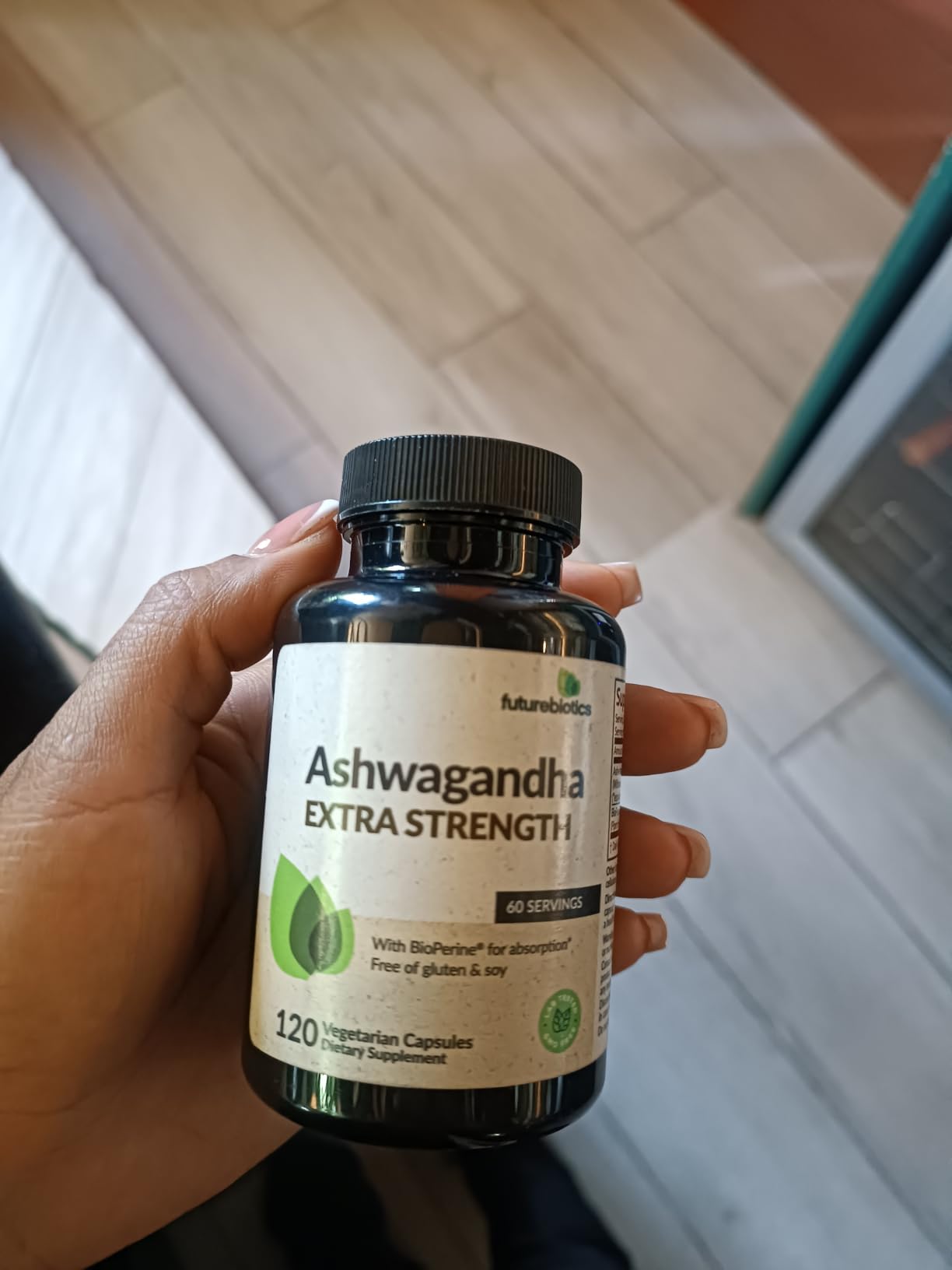 Futurebiotics Ashwagandha Extra Strength Stress & Mood Support 100 Capsules customer photo 1