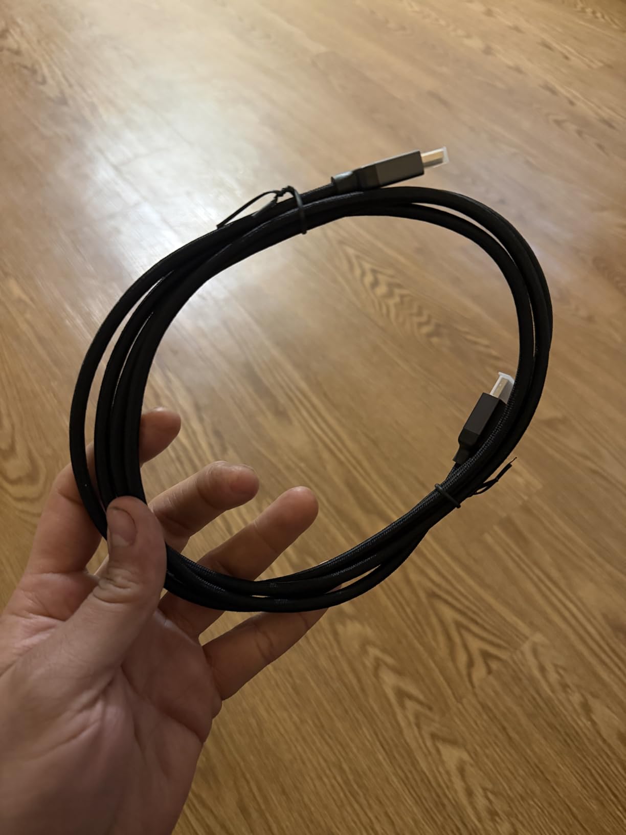 Silkland Certified HDMI 2.1 Cable Ultra High Speed 48Gbps Braided HDR 6.6FT customer photo 2