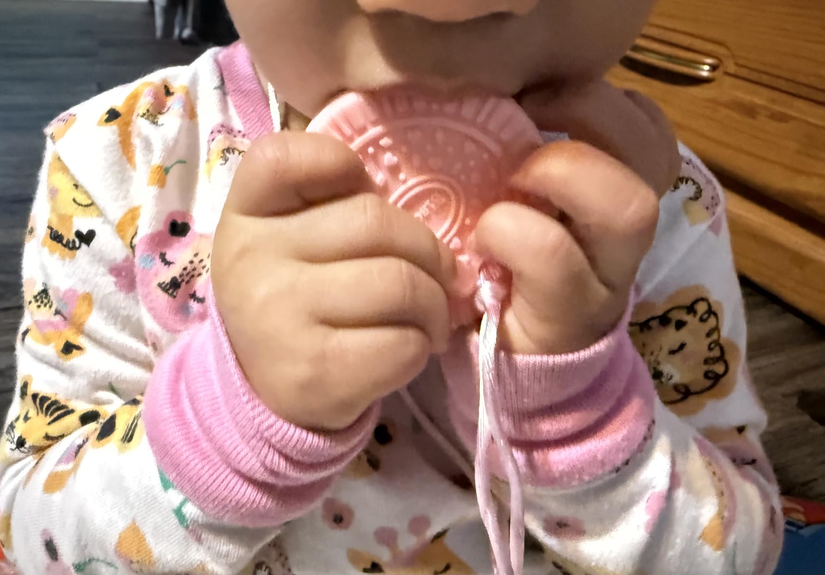 Chew Necklaces for Sensory Kids, Silicone Chewy Necklace for Children with Autism, ADHD, SPD, Chewing, 6 Pack Autism Sensory Toys customer photo 2