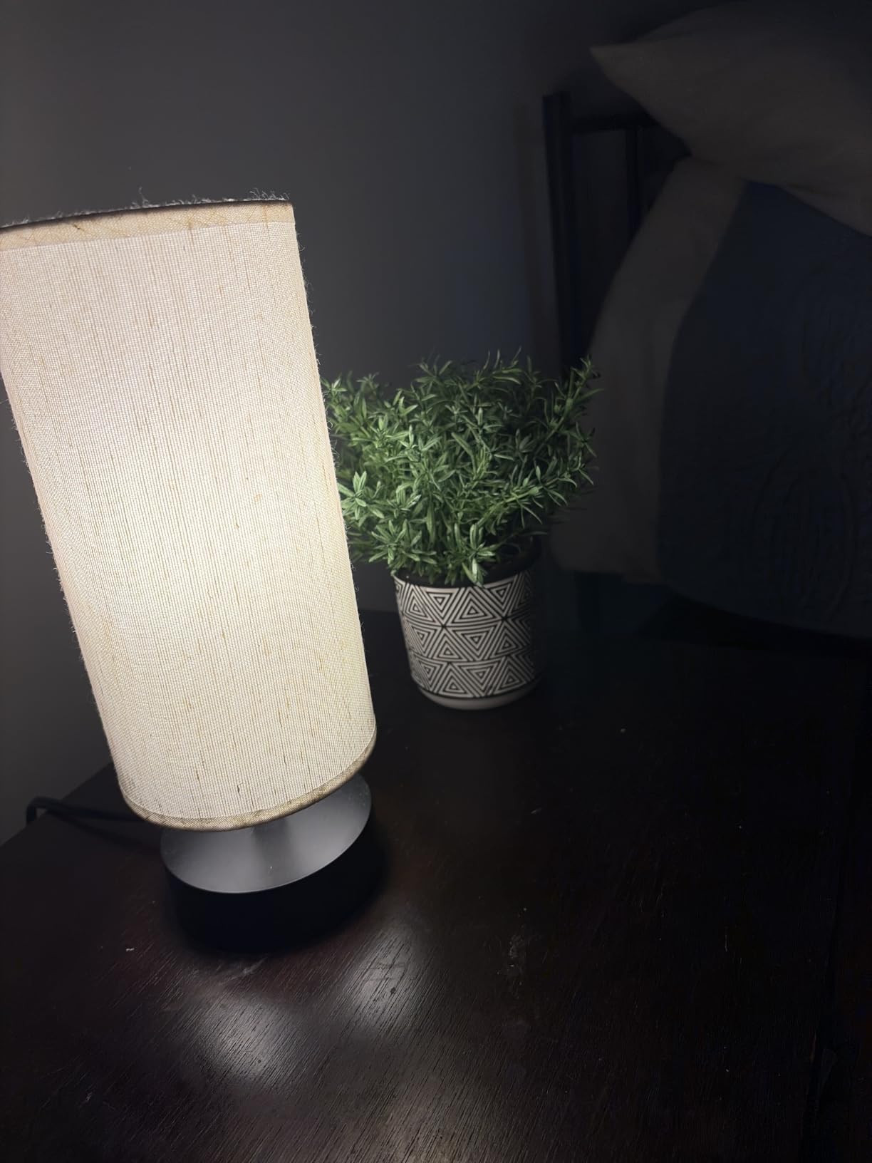 PartageiZ Small Table Lamp for Bedroom - Bedside Lamps for Night Stands customer photo 1