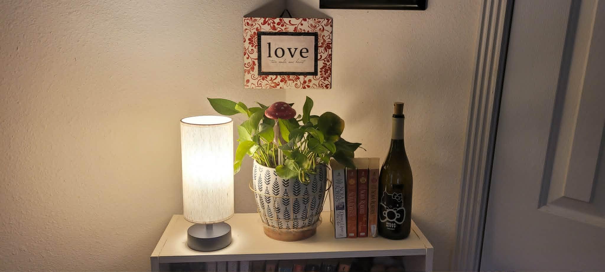 PartageiZ Small Table Lamp for Bedroom - Bedside Lamps for Night Stands customer photo 2
