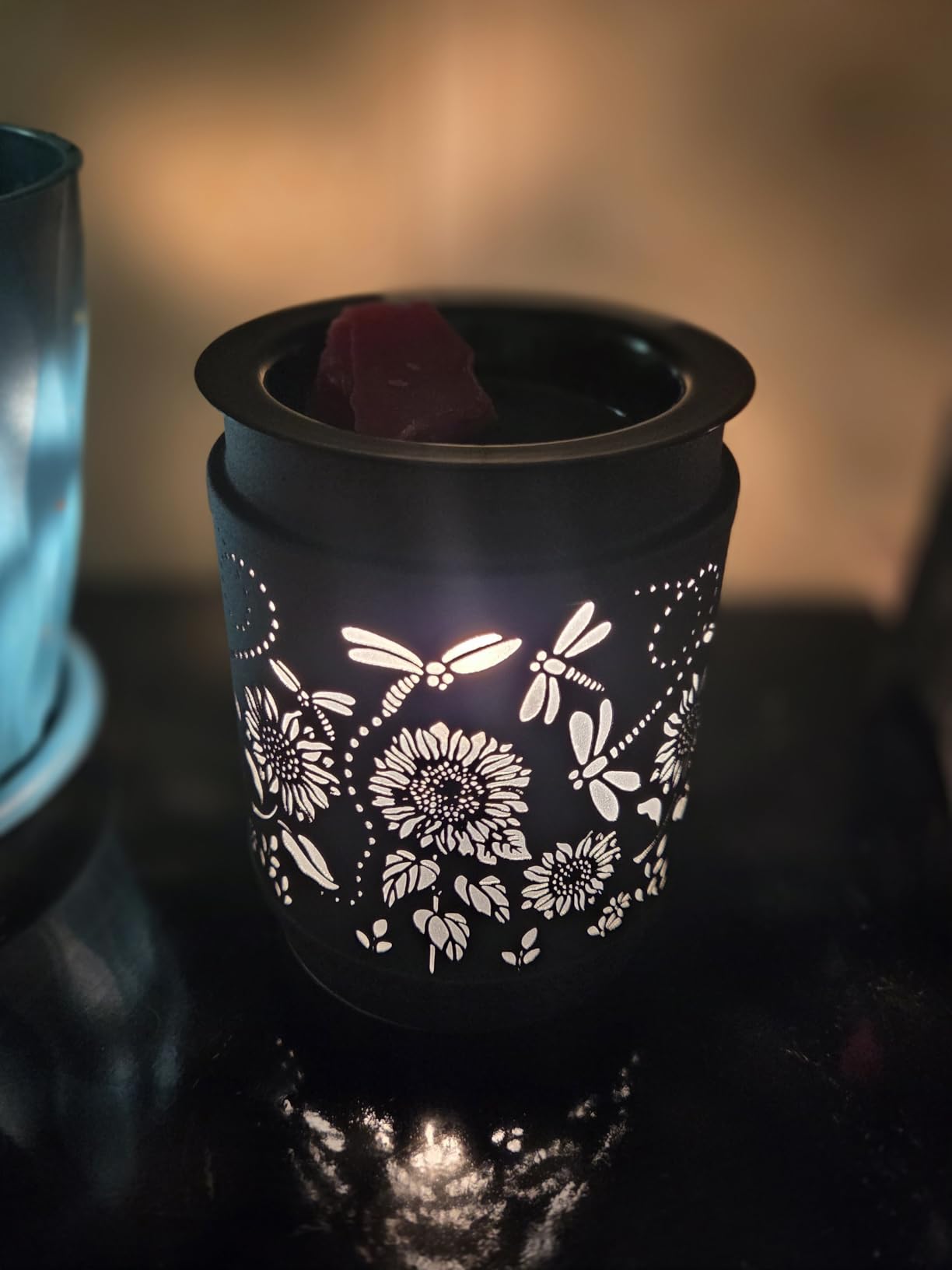 kobodon Sunflower Wax Melt Warmer Metal Wax Warmer for Scented Wax customer photo 2