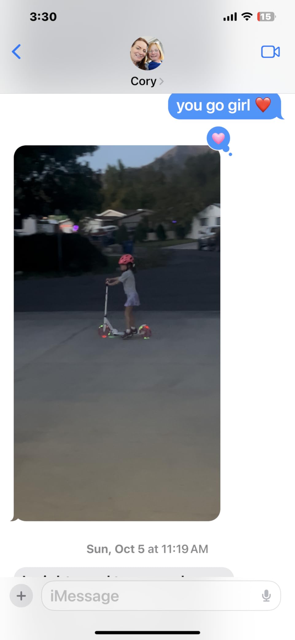 SIMATE Electric Scooter for Kids 6-14, e Kick Scooter with LED Display and Colorful Lights, Adjustable Height and Foldable, Double Brake, Gifts for Kids Girls Boys customer photo 2
