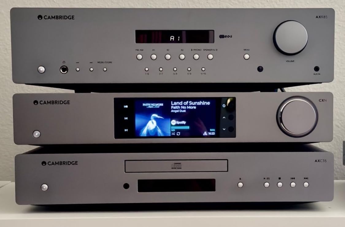 Cambridge Audio CXN100 Separate High Resolution WiFi Network Audio Player, Streamer and Pre Amp with Sabre Reference DAC customer photo 1