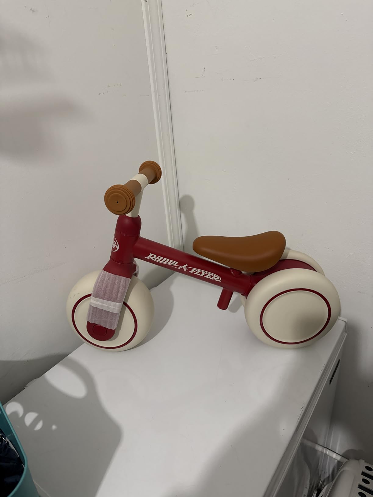 Radio Flyer Steady Start Balance Bike, for Kids Ages 1-3, Red customer photo 2