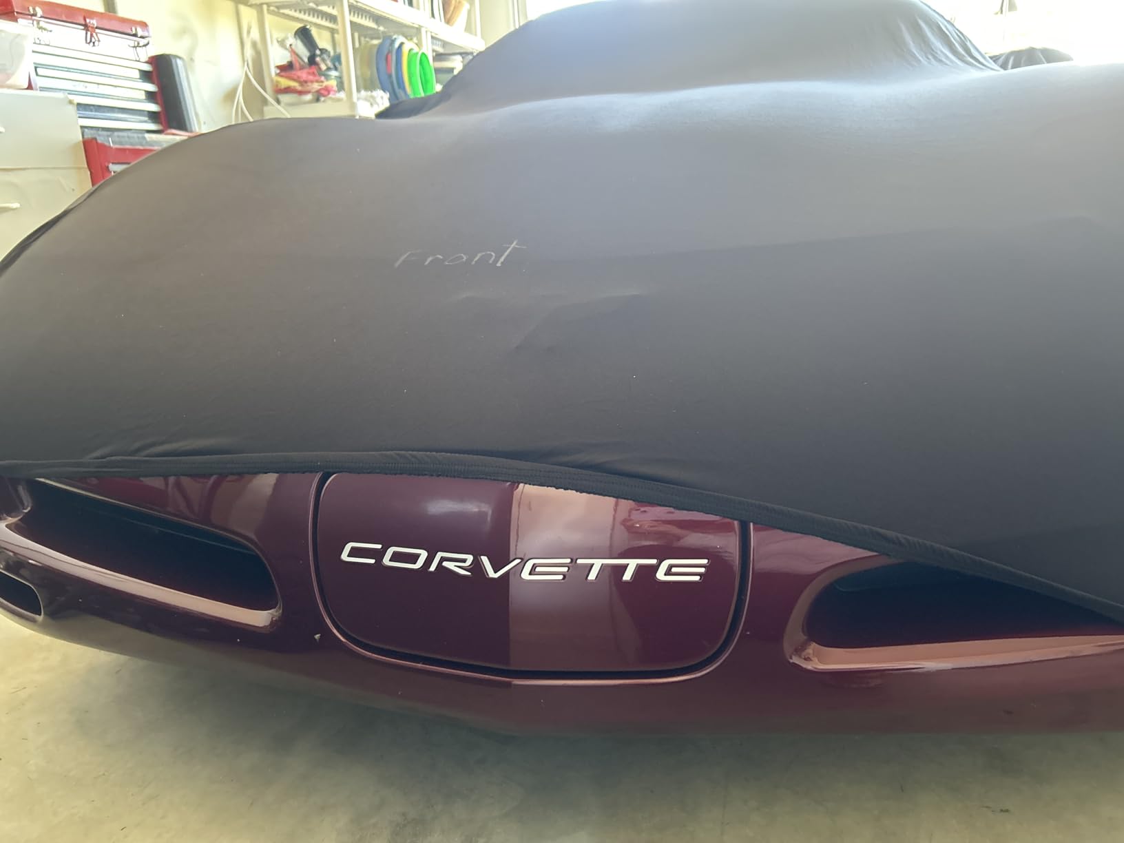 Indoor Car Cover Custom Fit for 1994-2026 Ford Mustang Luxurious Soft Stretch Satin Car Cover Breathable Dust-Proof for Underground Garage, Car Show customer photo 1