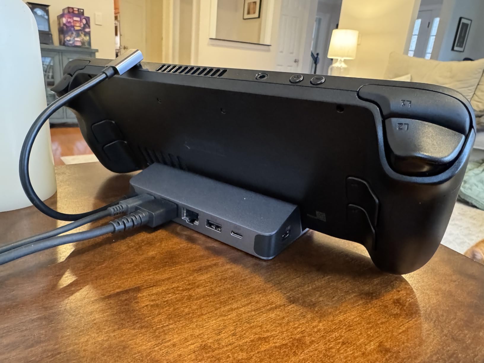 Anker Steam Deck Dock, 6-in-1 4K@60Hz HDMI Docking Station for Steam Deck | USB-C & 2 USB-A Data Ports, 1 Gbps Ethernet, Fast Charging, for Steam Deck (OLED)/ROG Ally/Legion Go (Not for Rog Ally X) customer photo 2