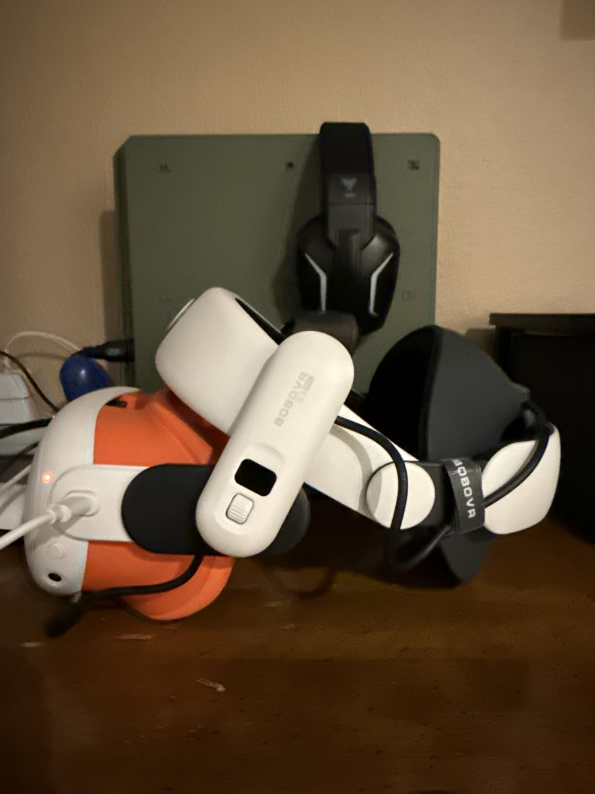 BOBOVR S3 Pro Battery Strap Accessories,Head Air Cooling System and 10000mah Hot-swappable Battery Pack,Compatible with Meta Quest 3/Quest 3S customer photo 2