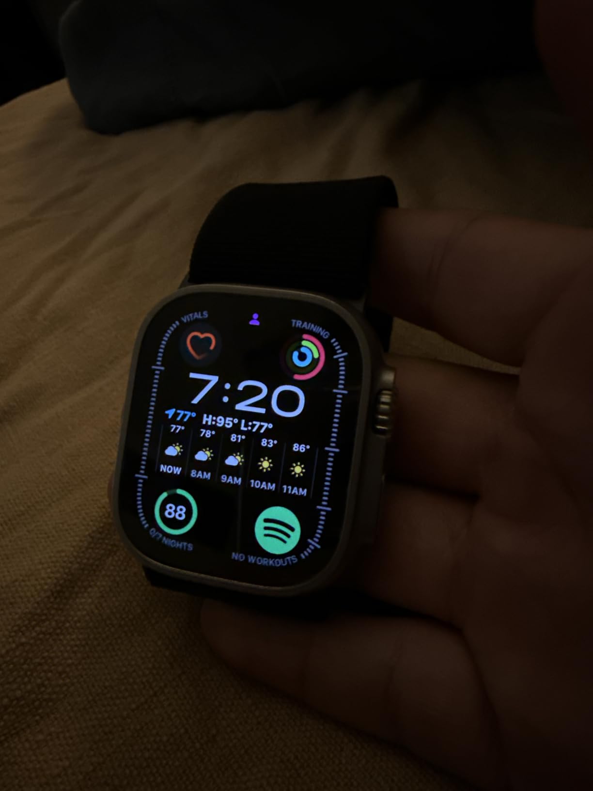 Apple Watch Ultra 2 [GPS + Cellular, 49mm] - Titanium Case with Blue Ocean Band, One Size (Renewed) customer photo 1