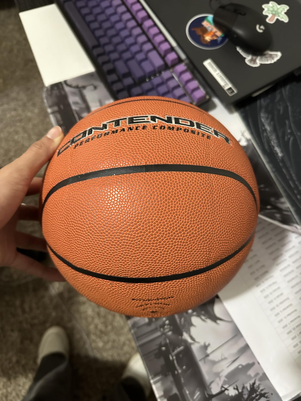 Baden Contender Indoor/Outdoor Composite Basketball customer photo 2