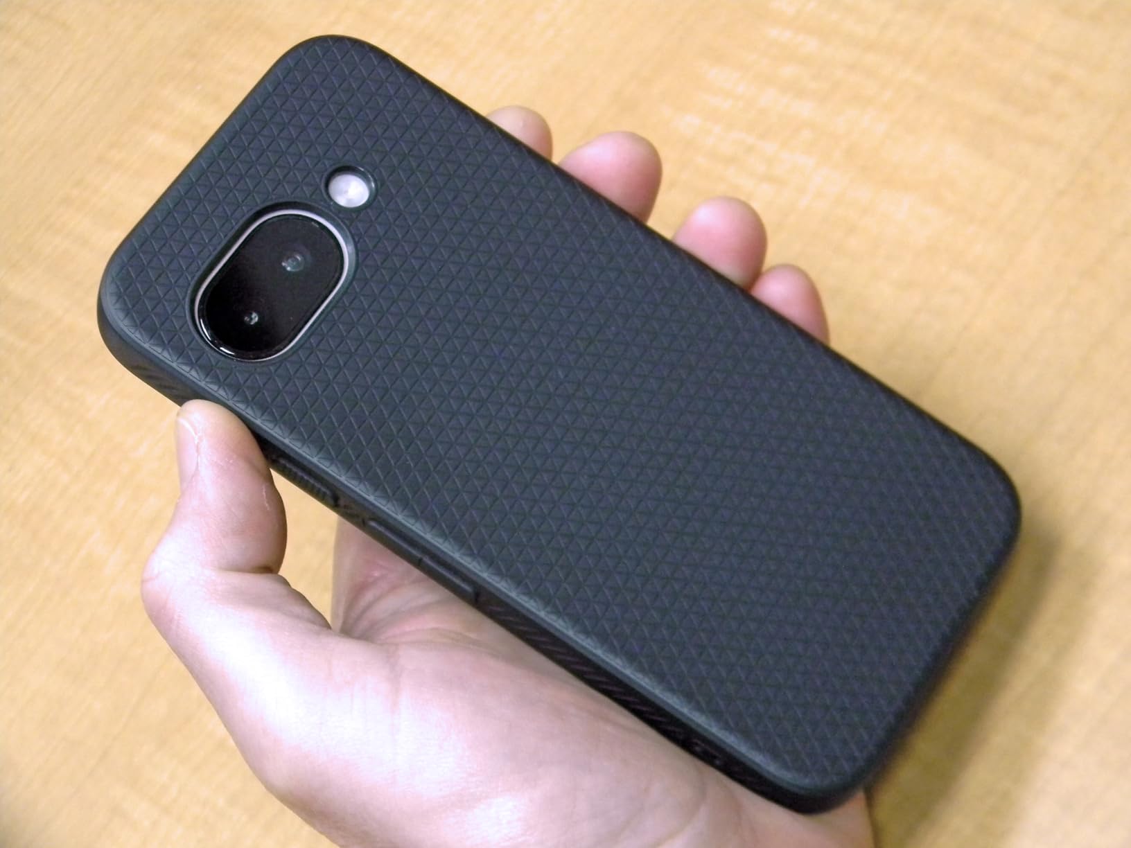 Spigen Liquid Air for Pixel 9 / Pro Case, Matte Black | Non-slip grip, Military-Grade Drop Protection, Air Cushion Technology, No Magnet Ring, Wireless Charging customer photo 2
