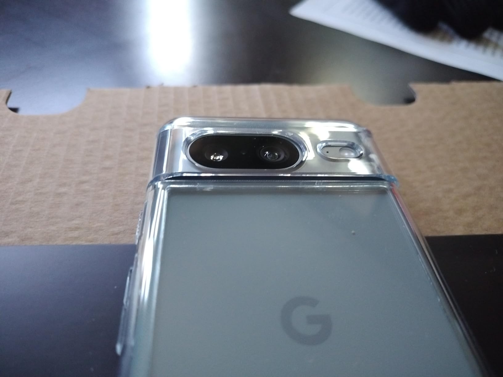 Spigen Ultra Hybrid for Pixel 9 / Pro Case, Crystal Clear | Anti-Yellowing Resin, Air Cushion Technology, Military-Grade Drop Protection, Raised Camera Protection, Wireless Charging customer photo 2