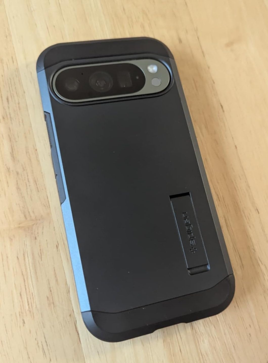 Spigen Tough Armor Designed for Pixel 9 Case/Pixel 9 Pro Case (2024) [Kickstand] [Military-Grade Protection] - Black customer photo 2