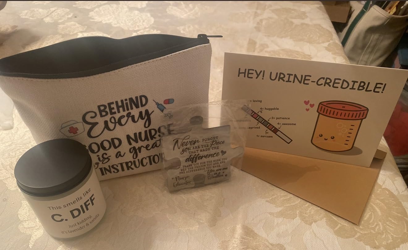 Funny Nurse Gifts for Women Natural Soy Wax Candle (7oz) customer photo 1
