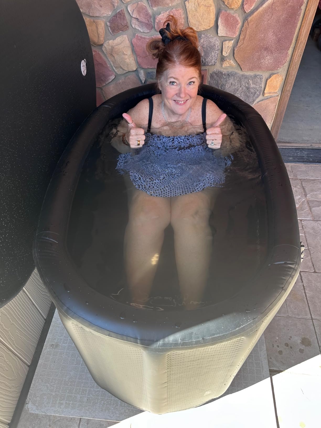 Lifepro NordPod Ice Bath Tub Portable Cold Plunge Water Therapy Pool customer photo 1